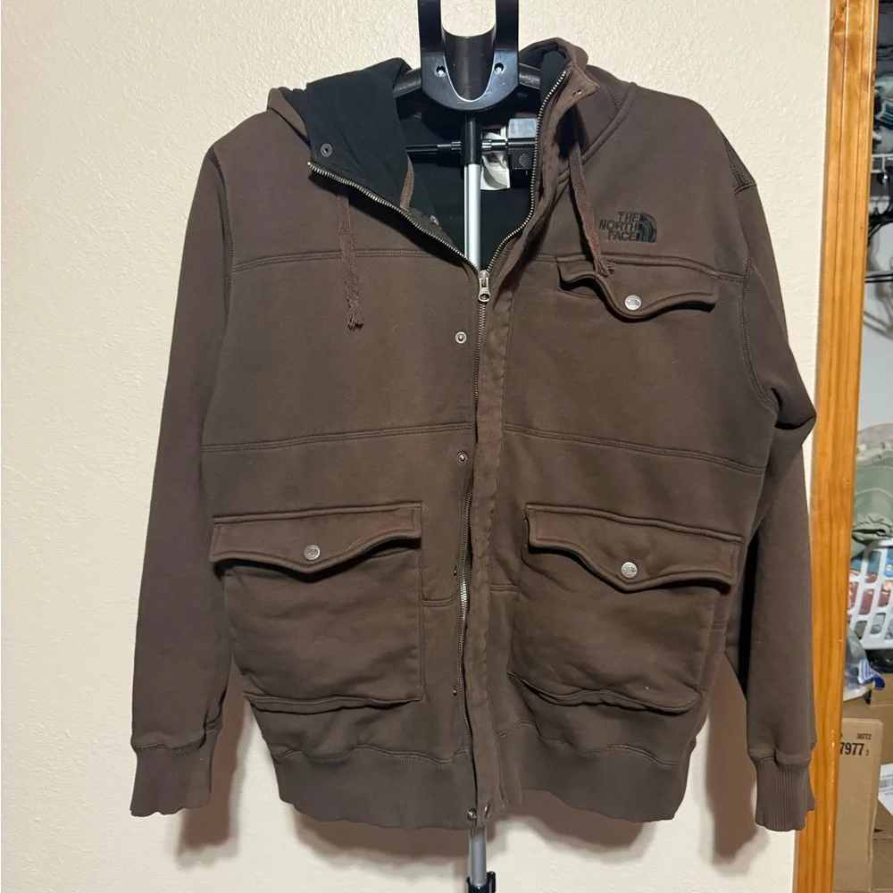 HEAVY The North Face Men's‎ Chocolate Brown Jacket